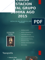 Curso Estacion Total Grupo Summa Ago 2015