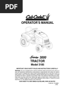 Cub Cadet 3185 Operators Manual 163730