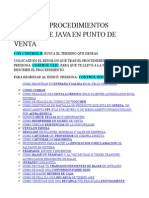 Procedimientos Basicos de Java