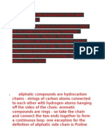 Esters Are Aliphatic Because They Have Open Chains of Carbon