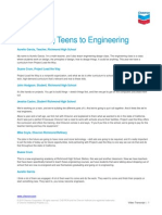 Introducing Teens To Engineering