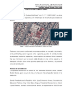 Ejemplo de Contexto Interno y Externo para Planificación Argumentada