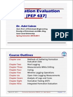 Chapter 1 - Formation Evaluation - Dr. Adel Salem