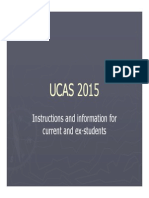 UCAS 2015 for students