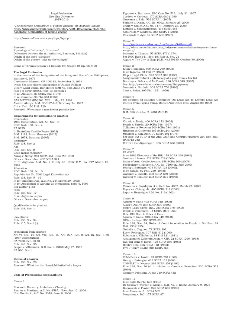 Professional responsibility outline california picture