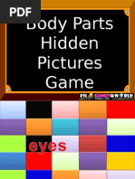 Download Excercise 2 Body Parts Hidden Pictures Gameppt by Maya Kristiani SN287985491 doc pdf