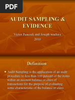 Audit Sampling Peacock