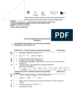 1 Varianta Evaluare Nationala