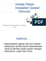 Konsep Dasar KGD