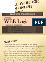 Oracle Weblogic Admin Online Training