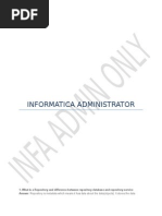 Informatica Administrator QA