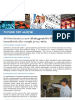 ALS Geochemistry Portable XRF Analysis Technical Note 2014 PDF