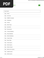 SQL Quick Guide