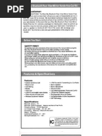 Download Bluetooth Rear-View Mirror Manual by rohitmathew SN28799918 doc pdf