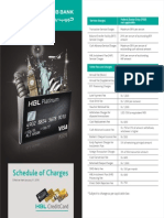 Schedule of Charges 2016 (Platinum)