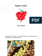 Apple Math: Tony Patch