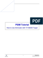 Tutorial - SimCoder With TI F28335 Target