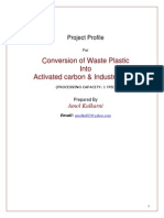 Project Report For Waste Plastic Processing Unit 1 TPD