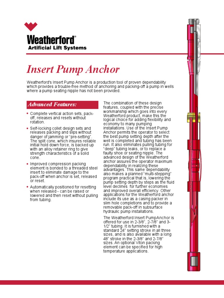 Insert Pump Anchor PDF