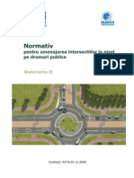 Normativ intersectiii 2009