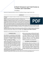 Combined Pleural Fluid Cholesterol and Total Protein In