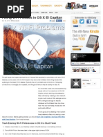 Download Fixing Wi-Fi Issues in OS X El Capitan by kak SN288019553 doc pdf