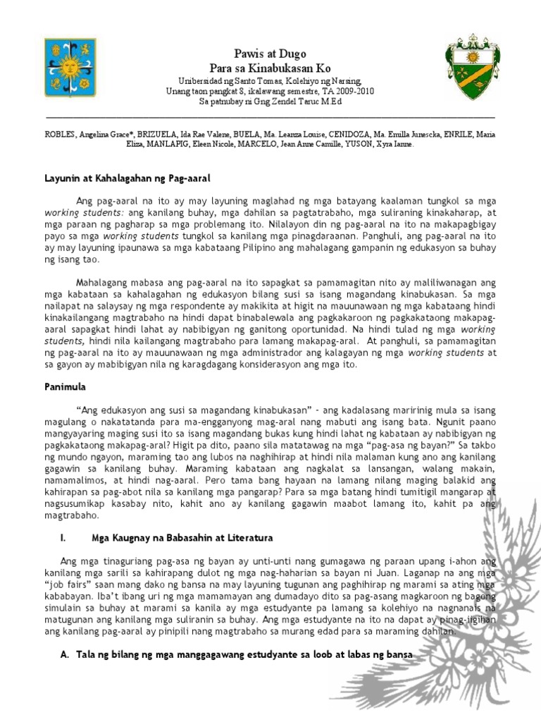 Thesis tungkol sa mga working student image