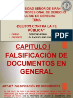 Delito Contra La Fe Publica