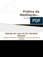 Prática Da Meditação