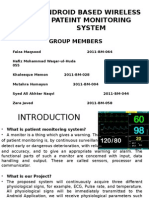 Android Based Wireless Pateint Monitoring System