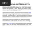 Centro de Mando Patrulla Canina Juguetes Patrulla de Cachorros Patrulla Canina en de Espa?a.mp3 (8.27 MB)