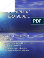 Benefits of ISO 9000