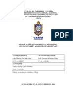 Informe de Pasantía Contaduría Pública