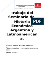Trabajo Del Seminario de Historia Económica Argentina y Latinoamerican A