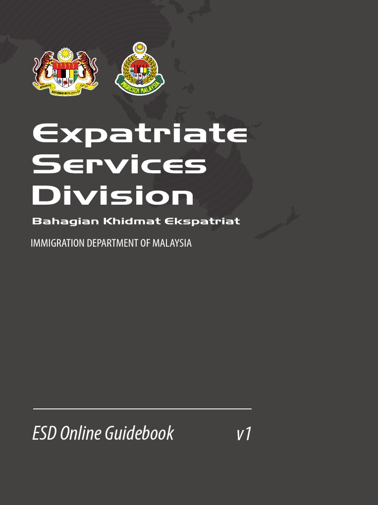 ESD Online Guidebook for Expatriate Services | PDF | Passport | Employment