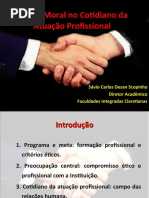 Etica e Moral Na Atuacao Profissional