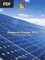 TOLOMEO 2010 D.D.G. ASSESSORATO ENERGIA E SERVIZI I PUBBLICA UTILITA Siciliarapportoenergia2010-110309150435-Phpapp01 PDF