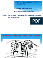 Humedad en Las Construcciones