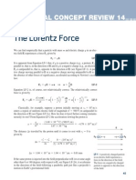 Chapter 2 CCR 14 Lorentz Force