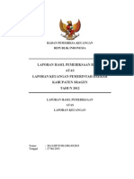Download LHP LKPD Kab Sragen 2012 by Wibowo Sanu SN288055931 doc pdf