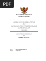 Download LHP LKPD Kab Sragen 2012 by Wibowo Sanu SN288055931 doc pdf
