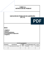 01 ITC 2-3 Ejec Trabajos de Albañileria