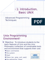 Introduction to Basic Unix