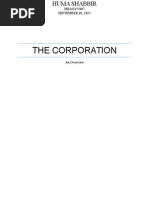 The Corporation Summary