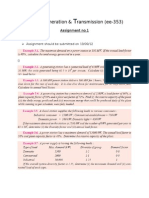 Power Generation (Assignment)