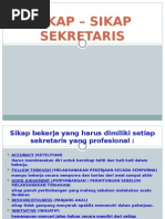 Pertemuan 8 Sikap Sekretaris