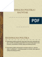 Prezentacija Regionalna Politika