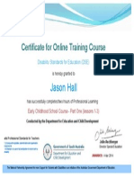 Jason Hall - Certificate - 04559