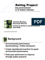 Green Rating Project: Benchmarking Environment Performance of Indian Industry