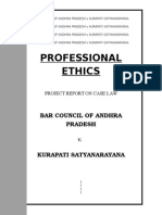 Professional Ethics Case